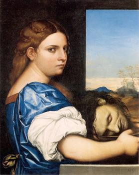 塞巴斯蒂亞諾 德爾 皮翁博 Salome with the Head of John the Baptist 塞巴斯蒂亞諾 德爾 皮翁博 Salome with the Head of John the Baptist